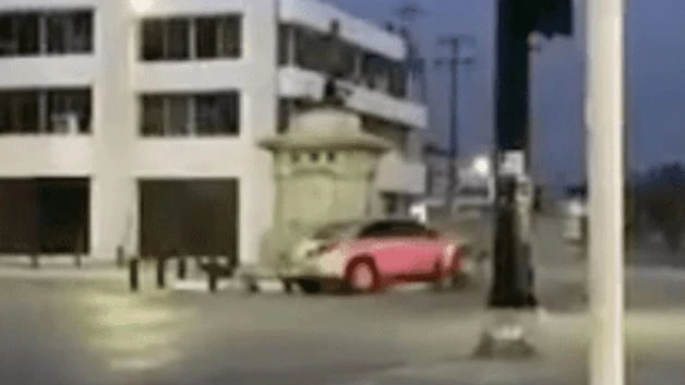Graban accidente ´infraganti´; video se hace viral en redes