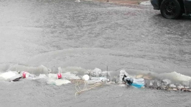 Basura en las calles causa inundaciones