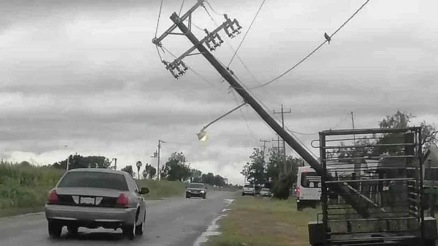 Amanece inundada la franja fronteriza