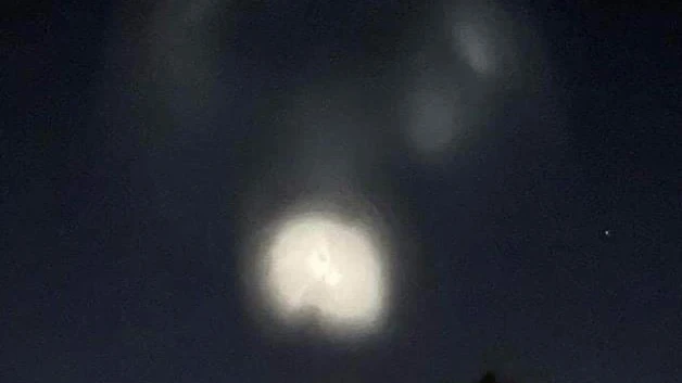 Asombran luces en cielo de Matamoros