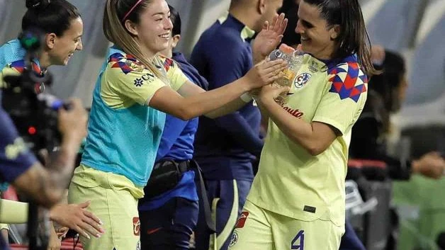 Derrota el América femenil al Real Madrid en el Azteca