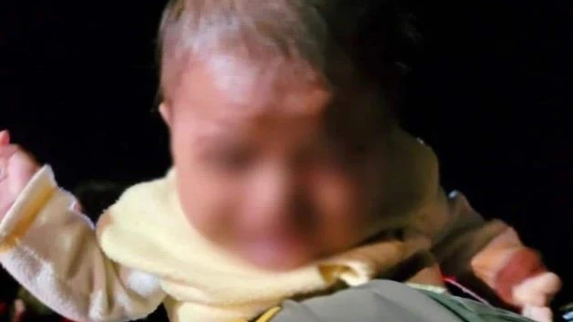 Traficantes abandonan a bebé en Río Grande
