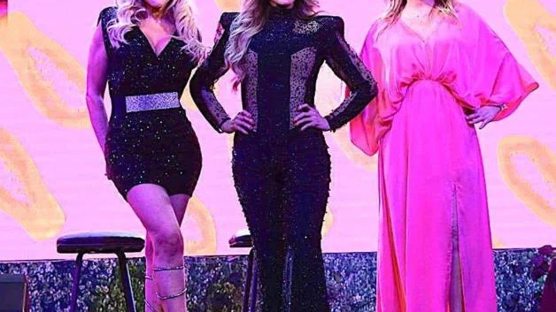Tres divas al escenario