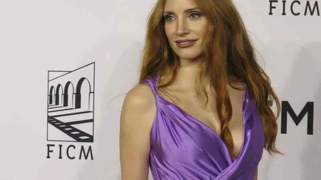Jessic Chastain llega a Morelia