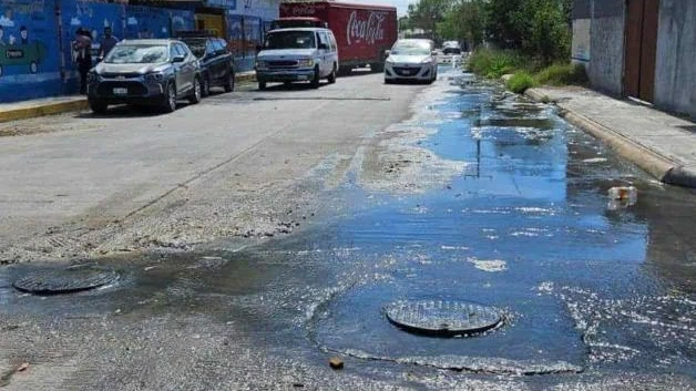 Grave el problema de aguas negras