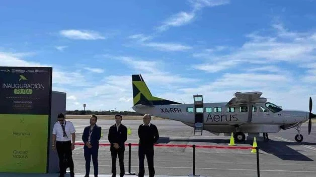 Conectan a Reynosa con nueva ruta aérea