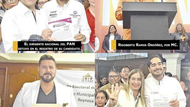 Inscriben partidos candidaturas por la alcaldía de Reynosa