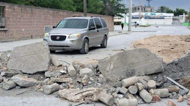 Dejan obra inconclusa en Reynosa