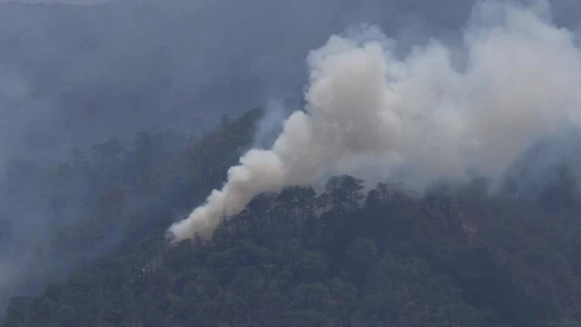Supervisa Américo Villarreal combate a incendio