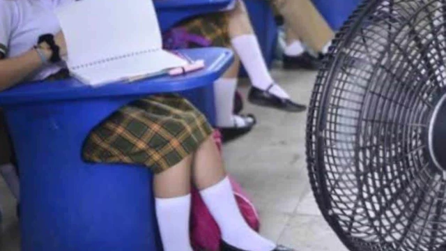 Modifican clases ante ola de calor
