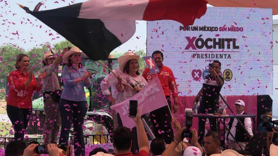 Ya basta de vivir con miedo, dice Xóchitl Gálvez en Matamoros