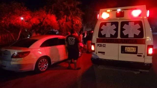 Omite alto y provoca accidente en colonia Cuauhtémoc de Río Bravo
