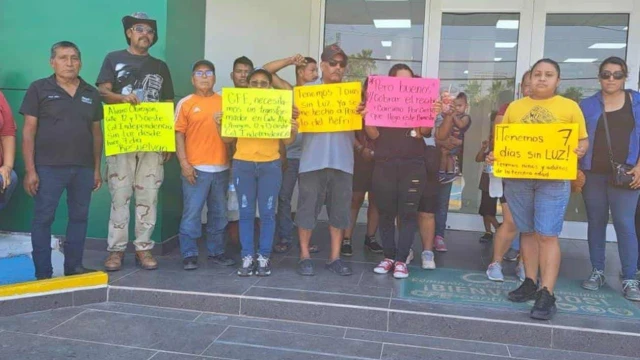 Claman vecinos reinstalación de electricidad en Colonia Independencia de Reynosa