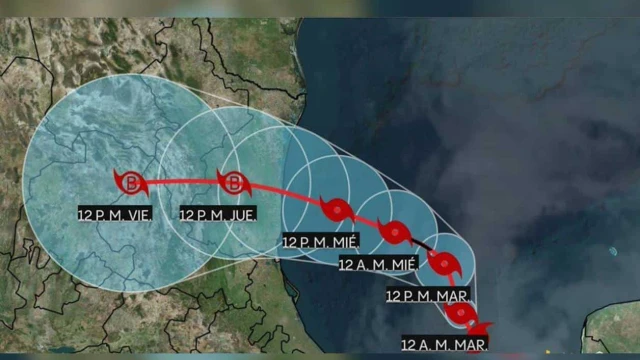 Inminente impacto de ciclón en Tamaulipas