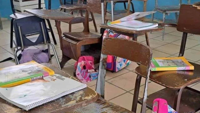 Suspenden clases por onda de calor