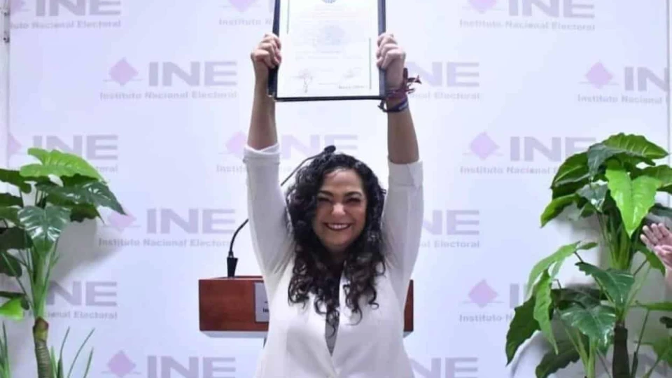 Entregan a Olga Sosa constancia de mayoría