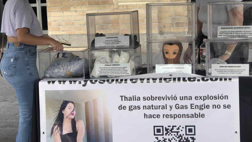 Claman justicia para Thalía