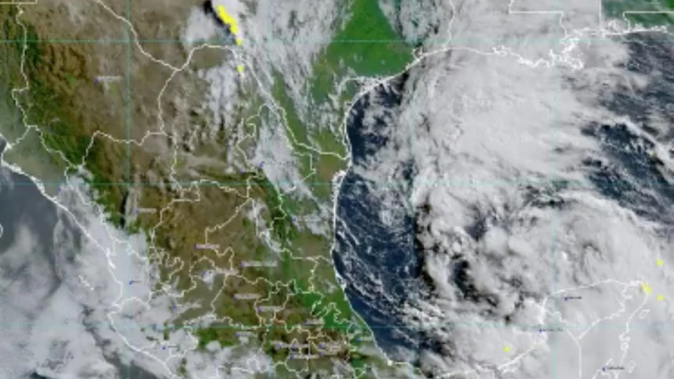 Se esperan lluvias intensas en ocho estados de sur y centro del país