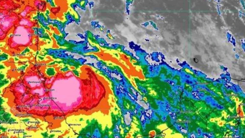 Tormenta "Alberto" tocó tierra en inmediaciones de Madero, Tamaulipas