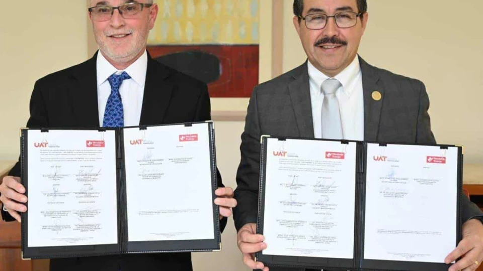 Capacitará petrolera a estudiantes: Firma UAT convenio con empresa Woodside