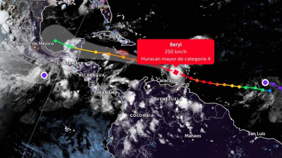 Traerá ´Beryl´ más agua: Entre domingo y lunes llegaría a Tamaulipas
