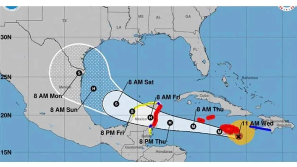 En alerta por huracán Beryl