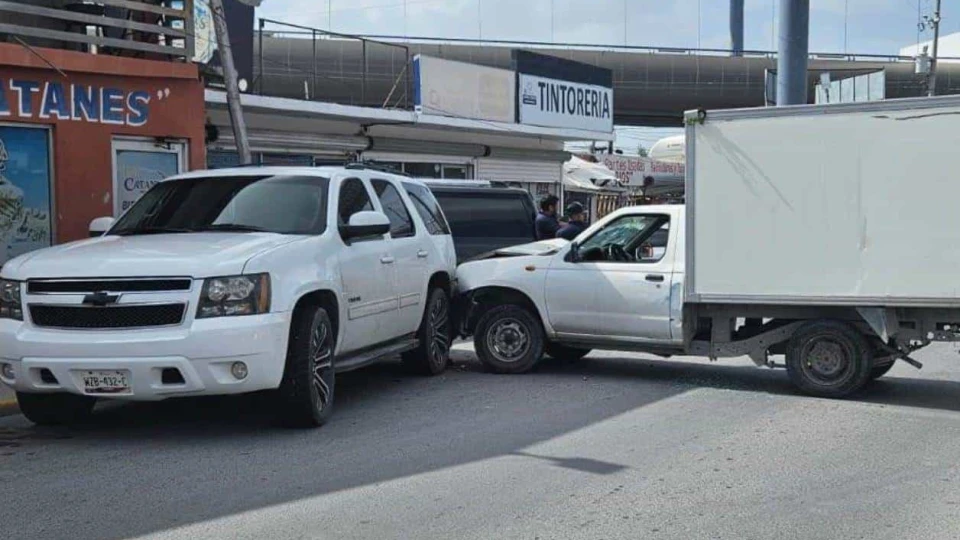 Causa percance por exceso de velocidad en Reynosa