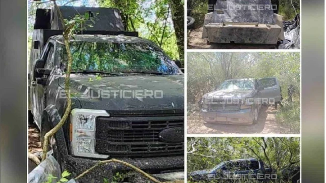 Aseguran ´monstruos´ en Brecha del Ejido Las Escobas, en San Fernando