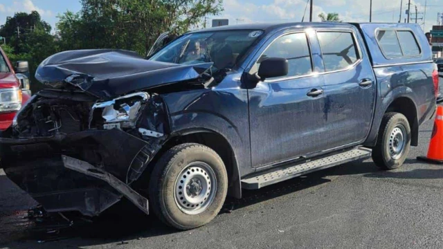 Colapsa tráfico por percance en Reynosa