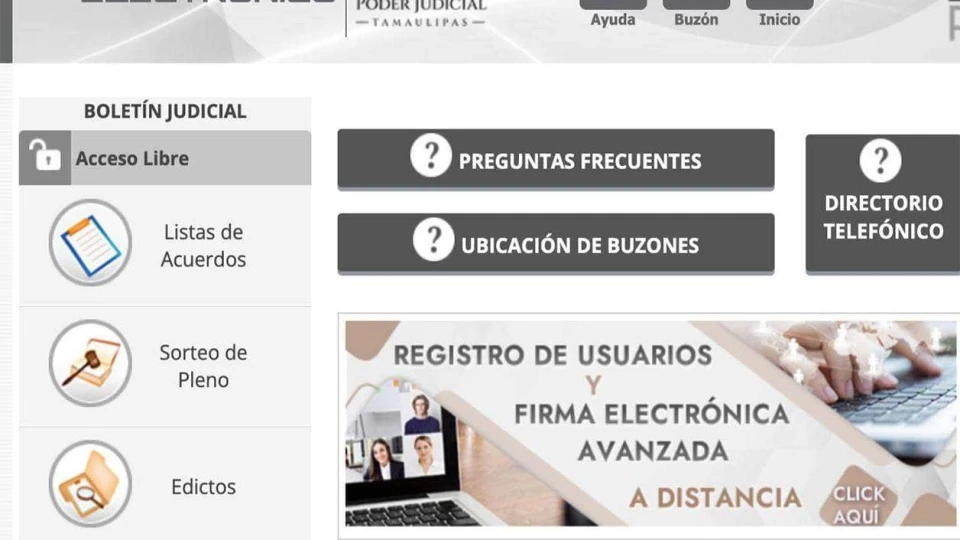 Crean Juzgado Virtual Familiar en Tamaulipas