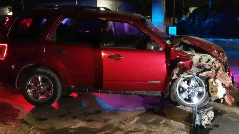 Tragedia familiar en Reynosa: Choque por exceso de velocidad