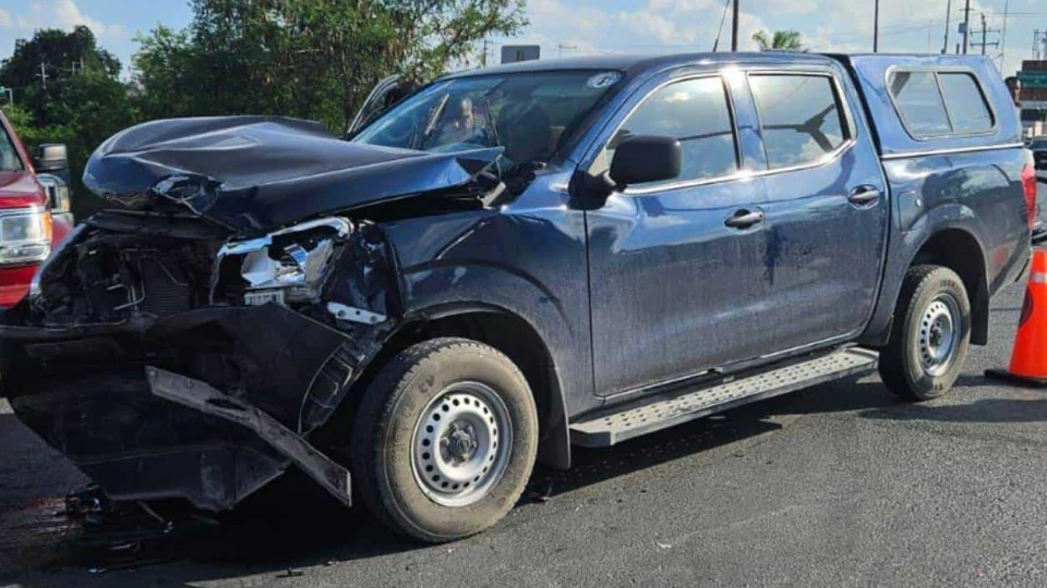 Colapsa tráfico por percance en Reynosa