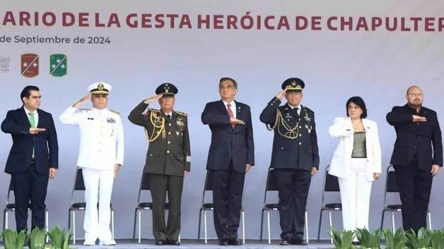 Preside AVA 177 aniversario de la gesta heroica de los Niños Héroes