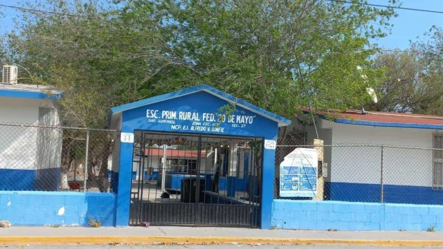 Escuela abandonada en San Fernando