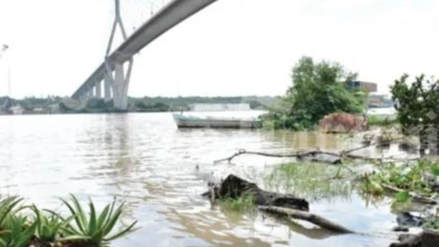 Por Tormenta Tropical Francine se desbordan las lagunas en el sur de Tamaulipas