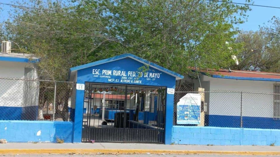 Escuela abandonada en San Fernando