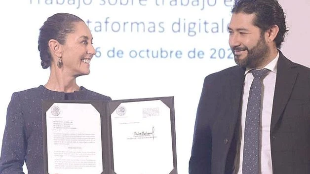 Garantizará Claudia Sheinbaum derechos de trabajadores de aplicaciones