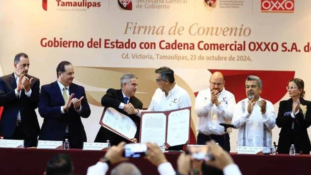 Reafirman seguridad a OXXOs en Tamaulipas