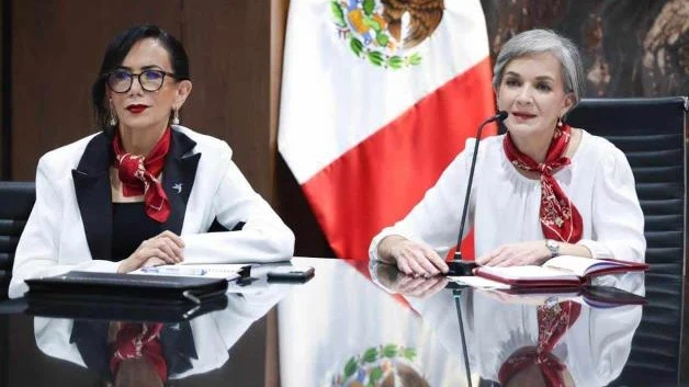 Participa María de Villarreal en reunión con titular del DIF Nacional