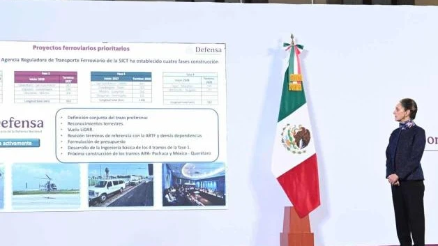 Anuncia Claudia Sheinbaum construcción de trenes de pasajeros