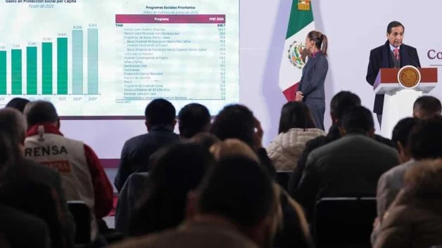 Asegura Sheinbaum presupuesto completo