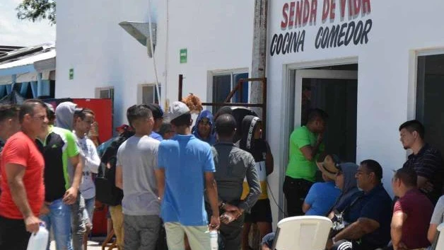 Listos para recibir a la otra caravana de migrantes en Reynosa
