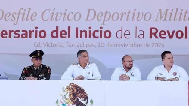 Conmemora Américo Villarreal 114 aniversario de la Revolución