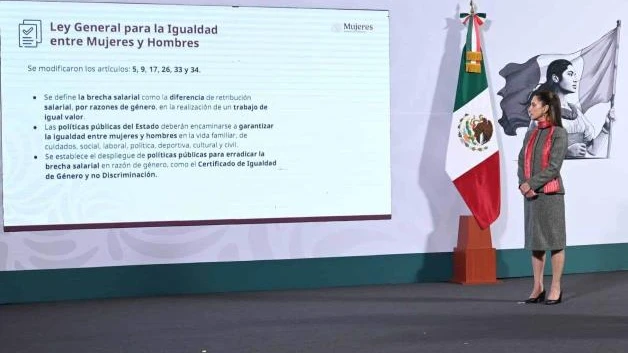 Firma Claudia decreto en beneficio de las mujeres
