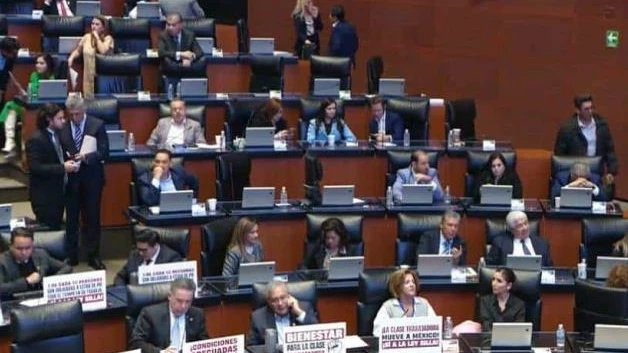 Avalan en pleno del Senado la ´Ley Silla´