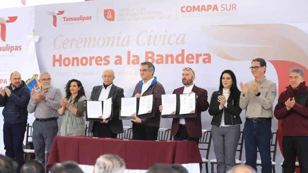 Acuerdo para tratamiento de aguas residuales en Tamaulipas