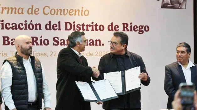 Invertirán 4,100 millones en los distritos de riego de Tamaulipas