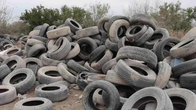 Urgen acabar con tiradero de llantas en Reynosa