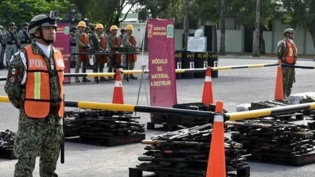 Descubren tráfico de armas por decomisos en Tamaulipas