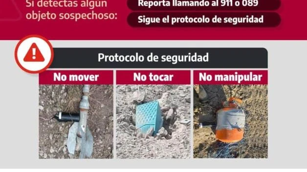 Plantan cárteles bombas ´caseras´